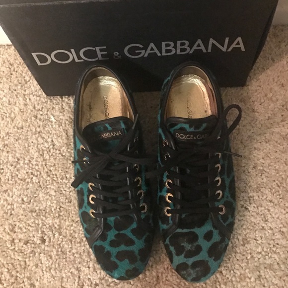 Dolce & Gabbana Calf Skin Sneakers - Picture 6 of 8